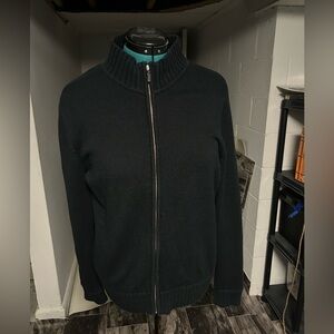 Croft & Barrow Black Knit Sweater Size XL